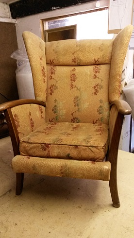 1960's vintage chair. Before